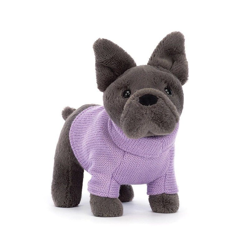 Jellycat - Sweater French Bulldog Purple - Retired