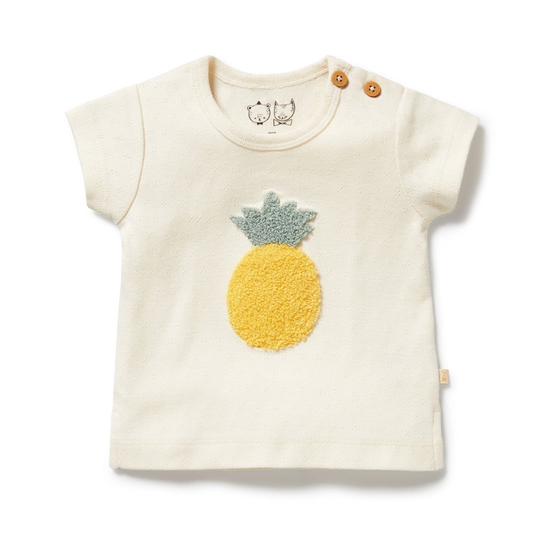 Wilson & Frenchy - Organic Pointelle Tee | Piney Pals