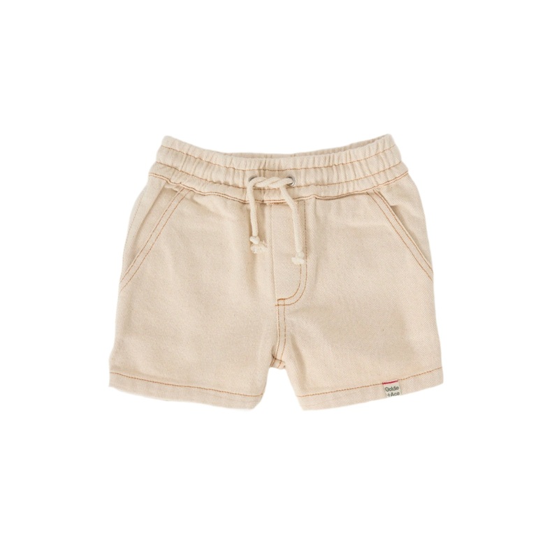 Goldie & Ace - Noah Denim Shorts | Oat