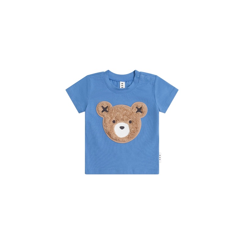 Huxbaby - Furry Huxbear Marine Blue Tee - HB2116S25
