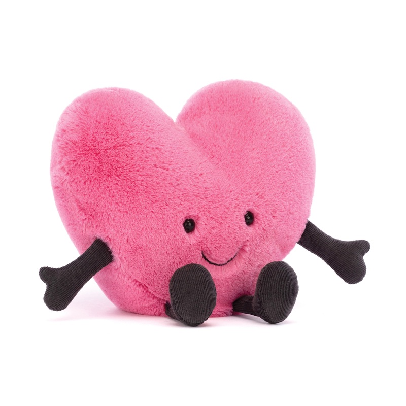 Jellycat Amuseable - Pink Heart Large - Retired