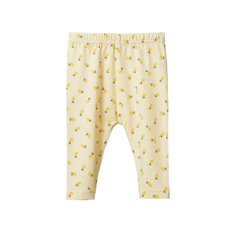 Nature Baby - Leggings | Little Lemon Cream Print