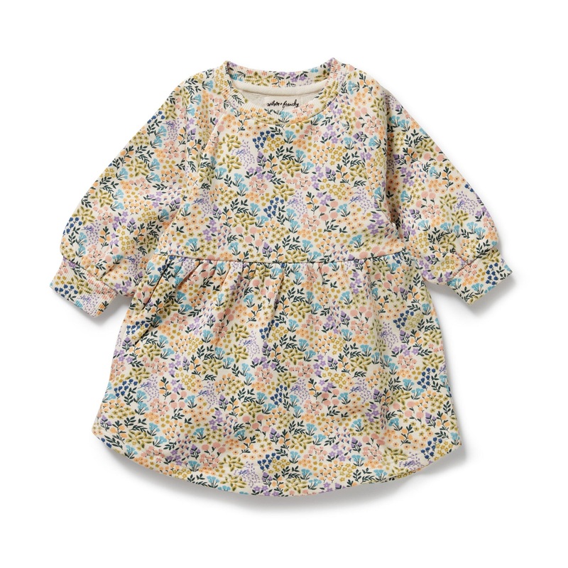 Wilson & Frenchy - Organic Terry Sweat Dress | Tiny Bloom