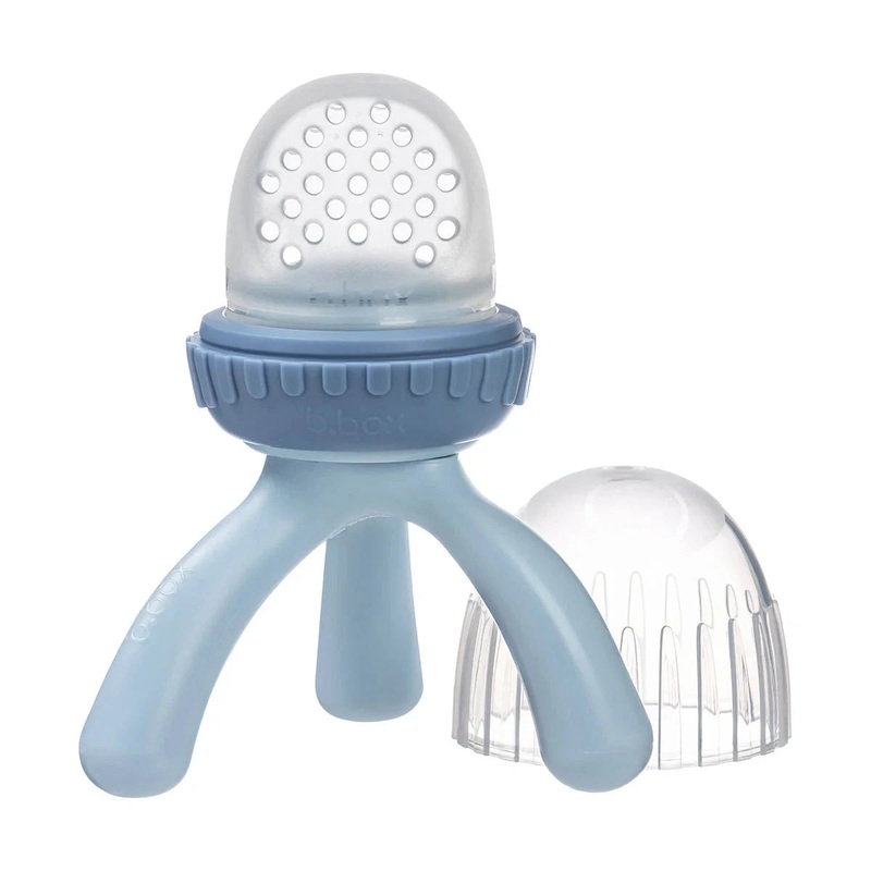 b.box - Silicone Fresh Food Feeder | Lullaby Blue