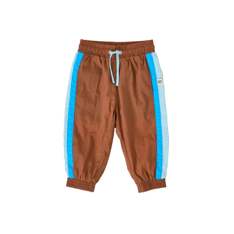 Goldie & Ace - Retro Lightweight Sporty Pants | Brown