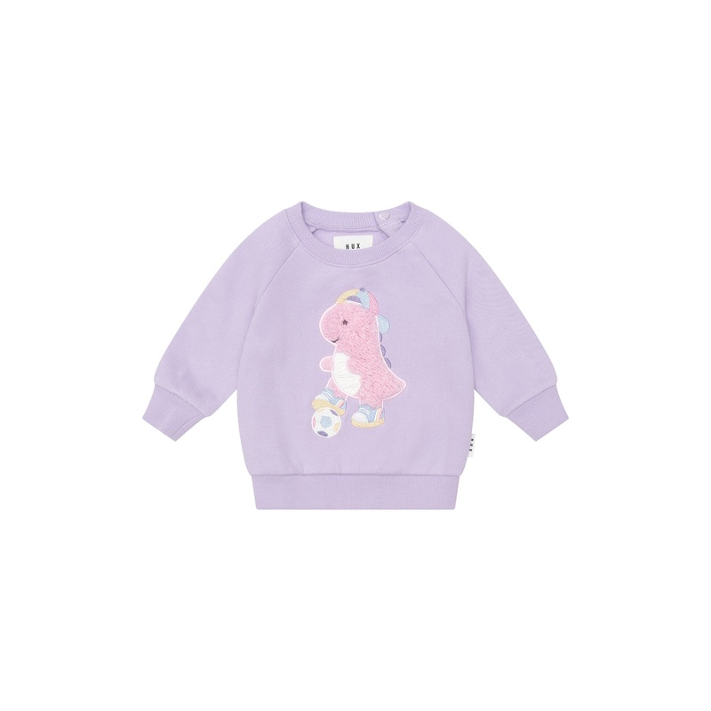 Huxbaby - Orchid Soccersaurus Sweatshirt - HB3271W25