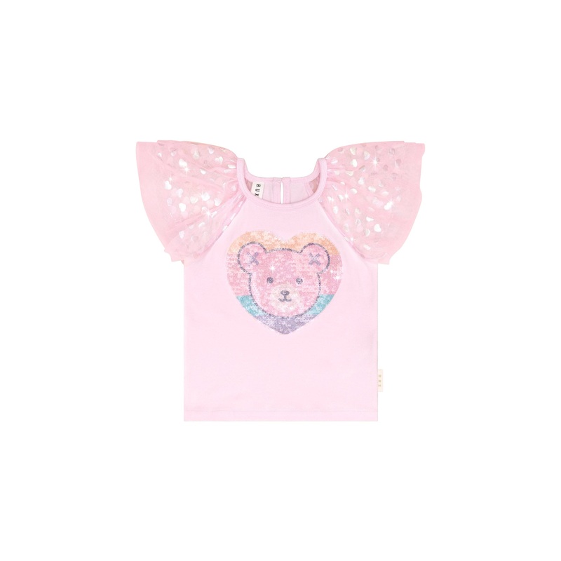 Huxbaby - Sweetheart Sequin Hux Party T-Shirt - HB2284S24