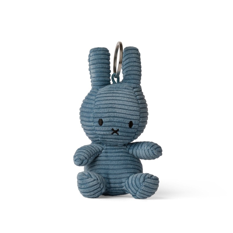 Miffy Keychain - Corduroy Aviator Blue | 10 cm