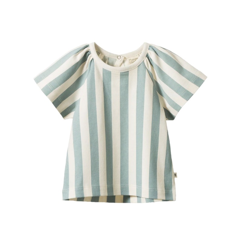 Nature Baby - Faye Tee | Star Dew Stripe