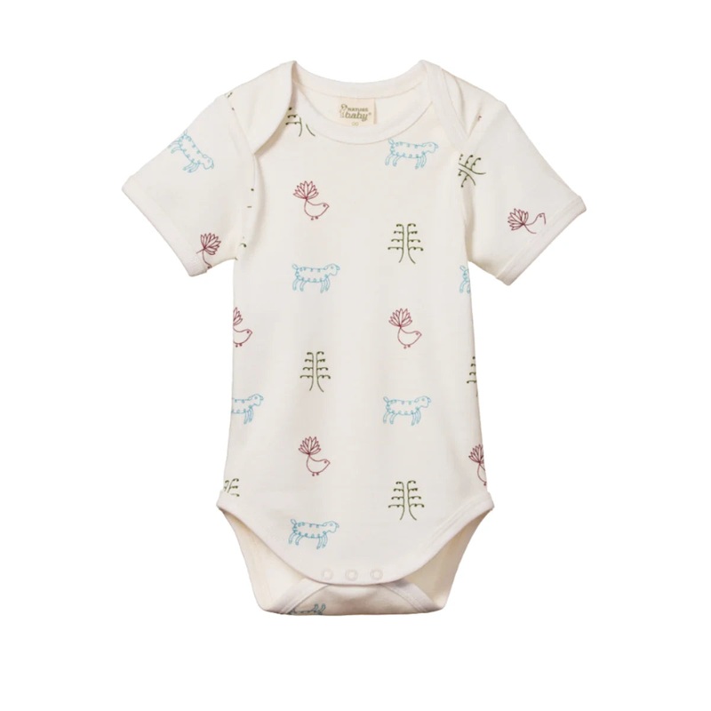 Nature Baby - Short Sleeve Bodysuit | Nature Baby Print