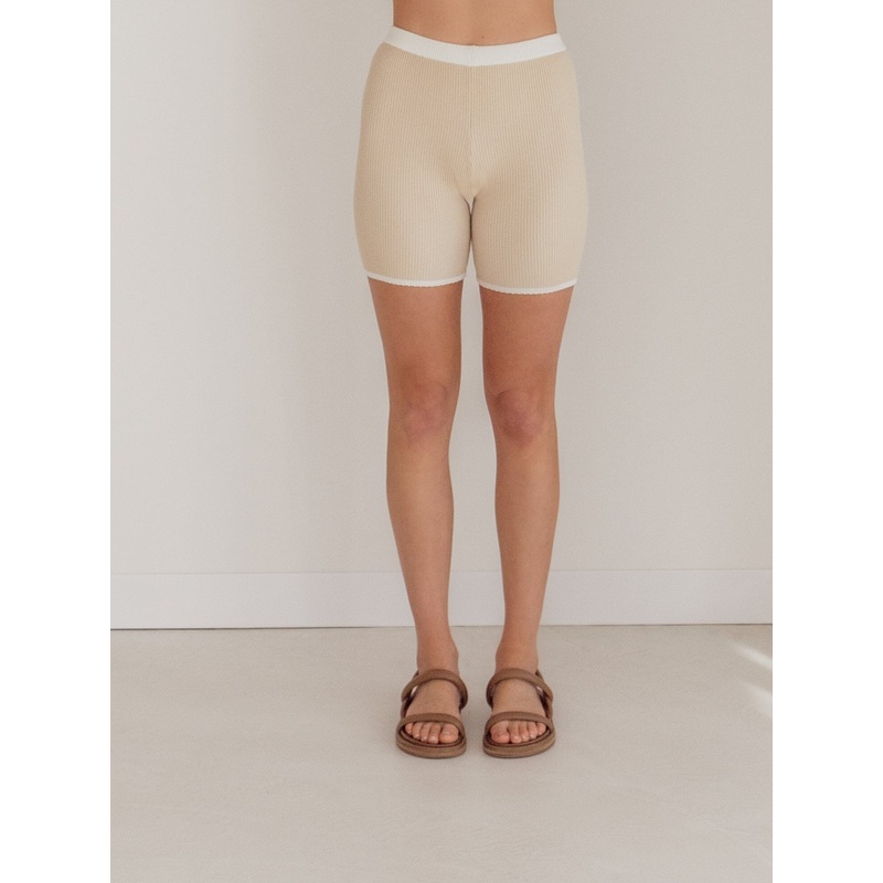Ziggy Lou - Women's Bike Shorts | Latte