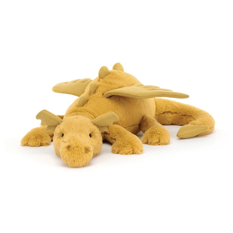 Jellycat - Golden Dragon Huge - Retired