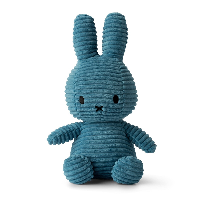 Miffy Sitting - Corduroy Aviator Blue | 23cm