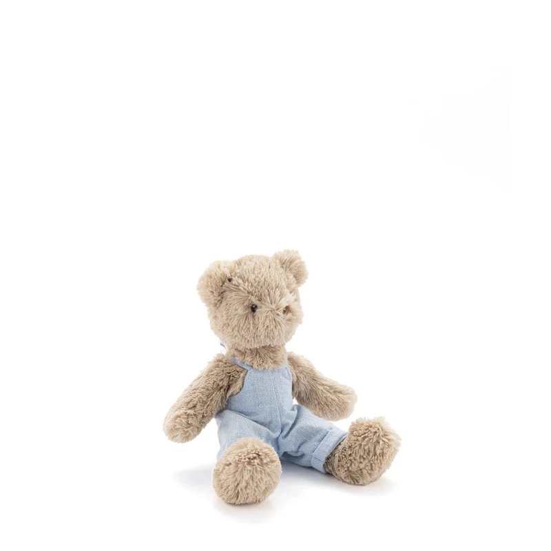 Nana Huchy - Baby Honey Bear | Overalls Baby Blue