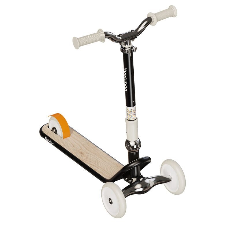 Yvolution -  Glider Scooter 3 wheel | Classic Black