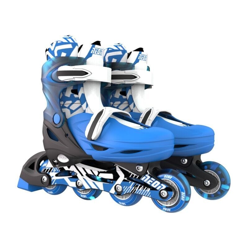 Yvolution - Neon Combo Skates | Blue (3-6)