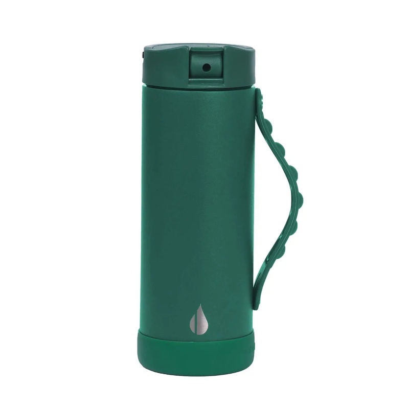 Forest Green Iconic Pop Water Bottle - 14 oz