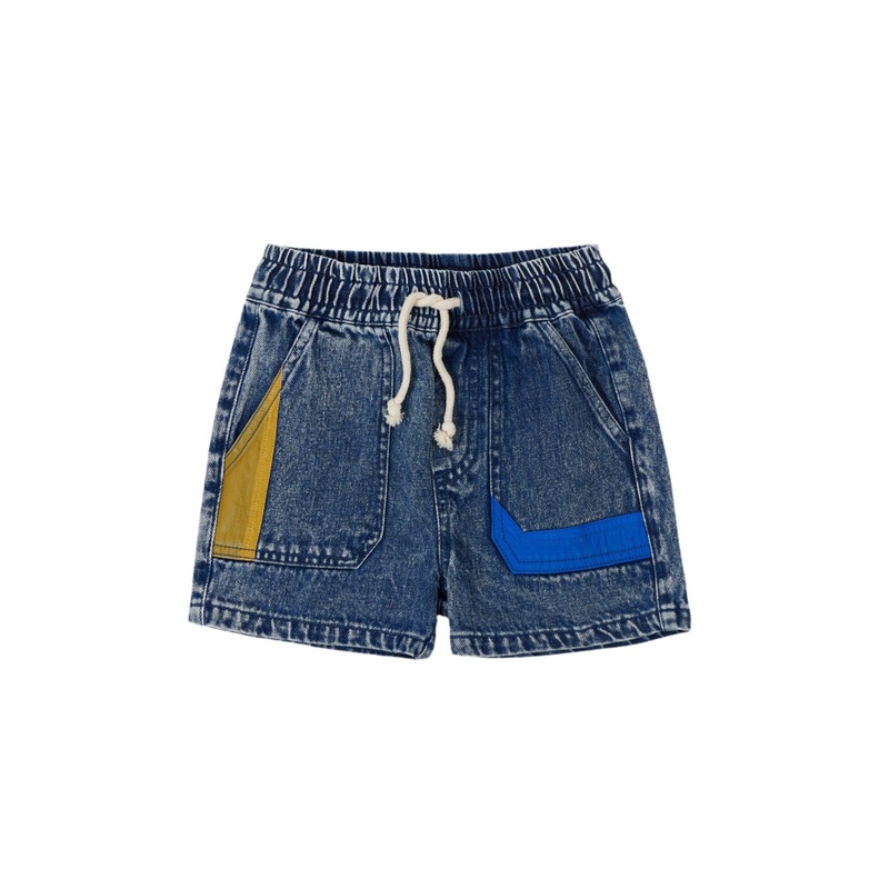 Goldie & Ace - Primary Pop Noah Denim Shorts
