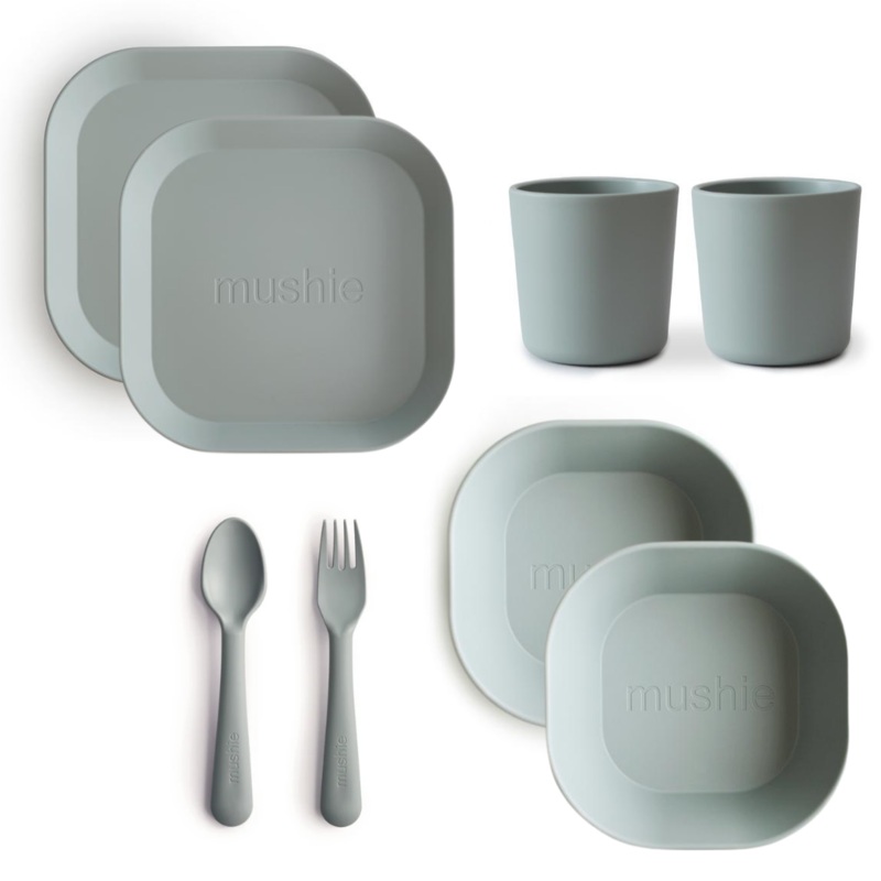 Mushie Dinner Set Sage
