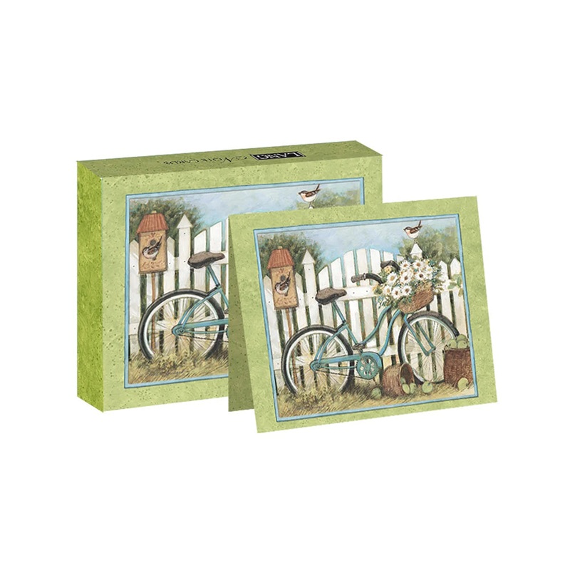 Blue Bicycle Boxed Note Cards 1005302