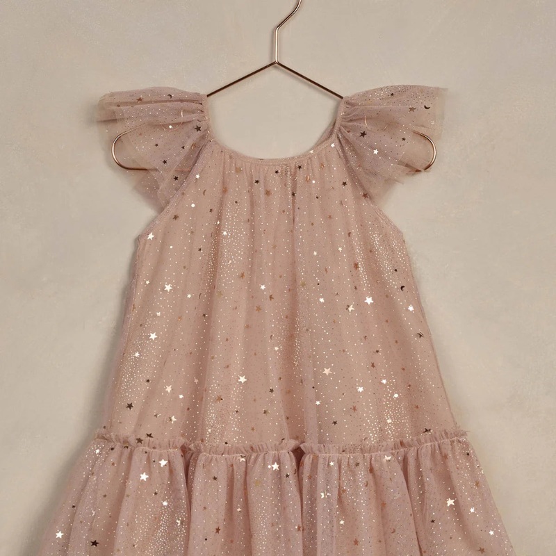 Noralee Edie  dress rose stars - Dusty rose