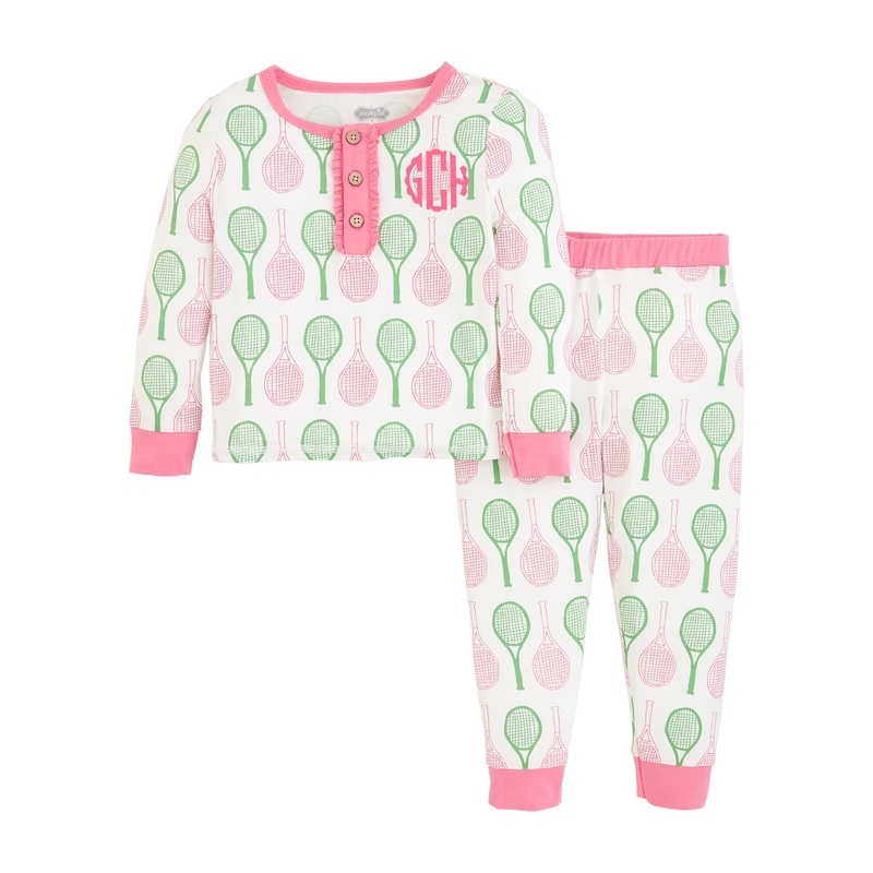 Pink Tennis Pj Set