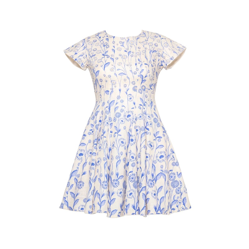 Pupe Mini Dress in Ptalo