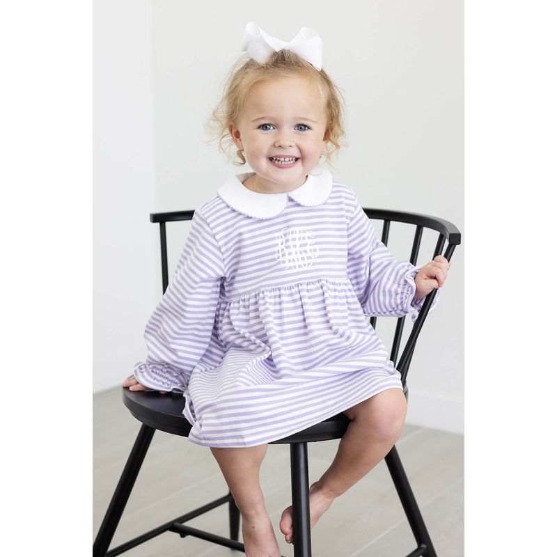 Riley Stripe Knit Long Sleeve Dress TZ3159002722