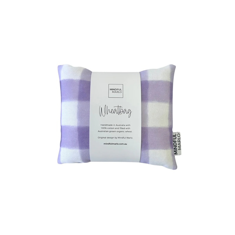 WHEATBAG - GINGHAM VIOLET