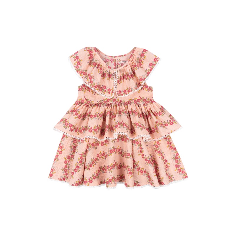 Bella Floral Frill Dress