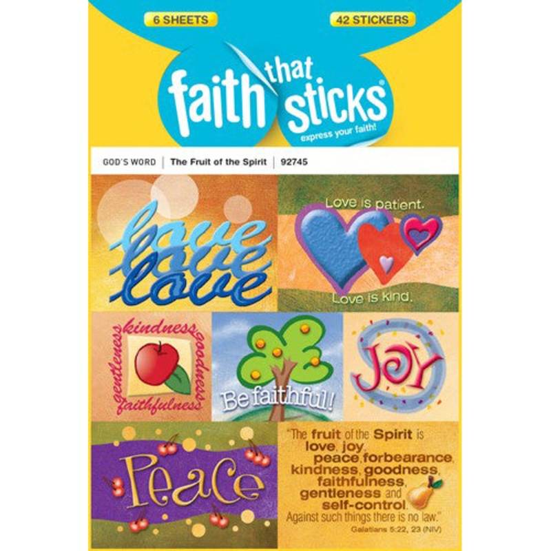 Fruit of the Spirit Stickers 92745