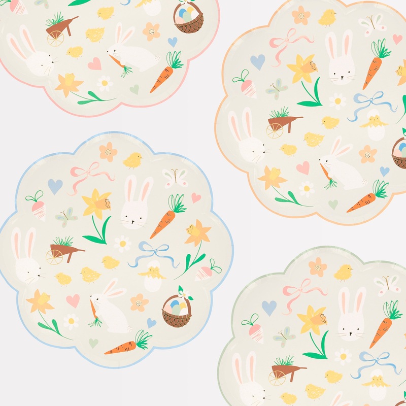 Meri Meri Easter Dinner Plates | Icon x8