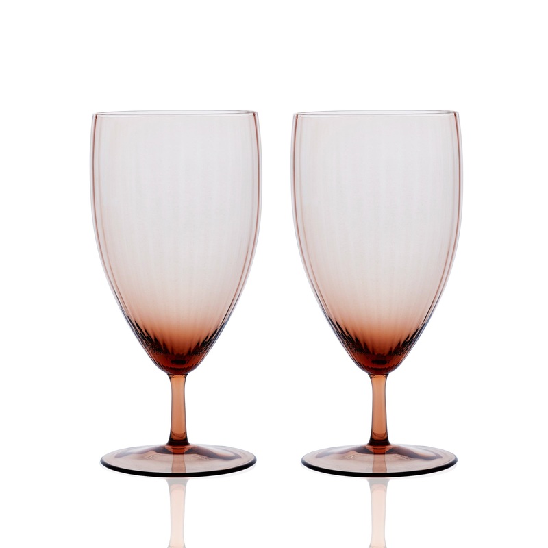 Quinn Amber Everyday Glasses, Set of 2