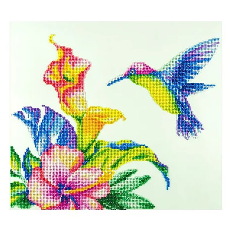 Advanced Diamond Art Kit Hummingbird DMA49939
