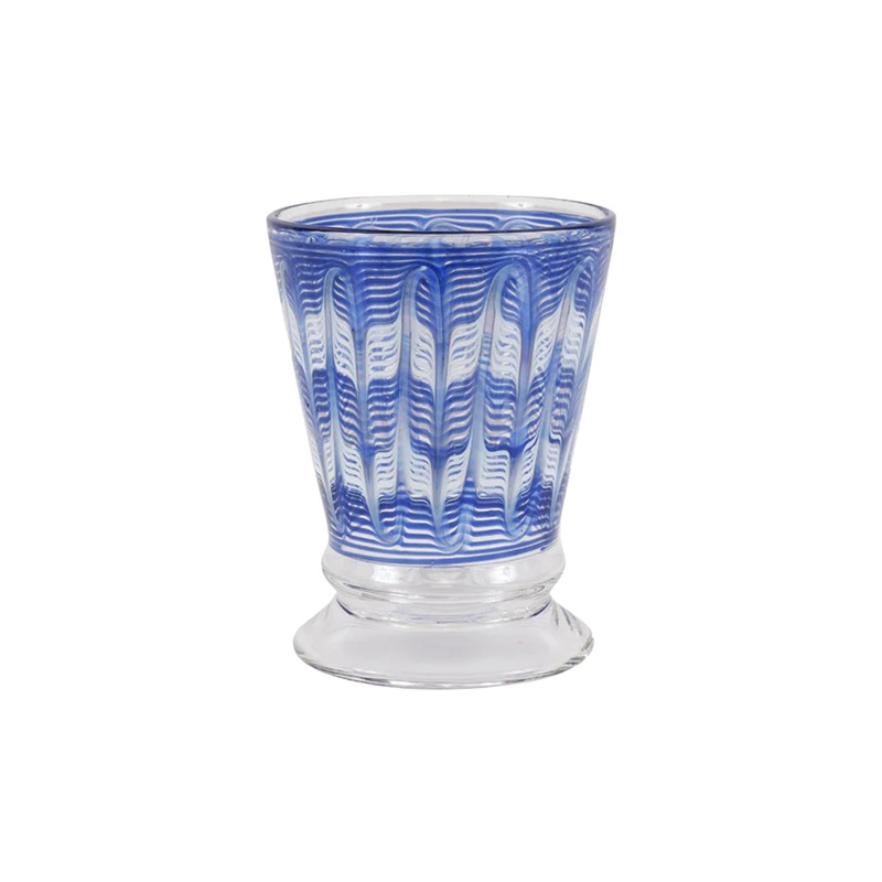 D'Ascoli Donatello Glasses, Sapphire, Set of 6
