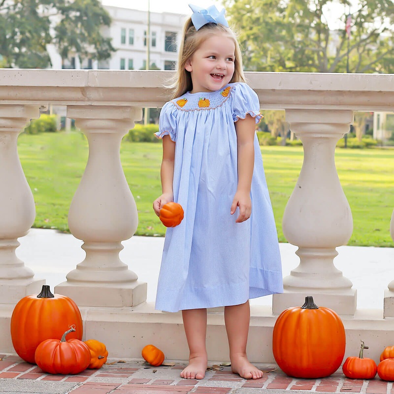 Happy Harvest Smocked Dress
