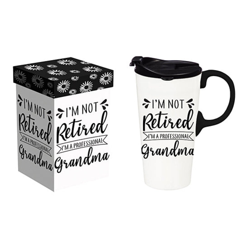 Professional Grandparent Ceramic Travel Cups 3CTC0171