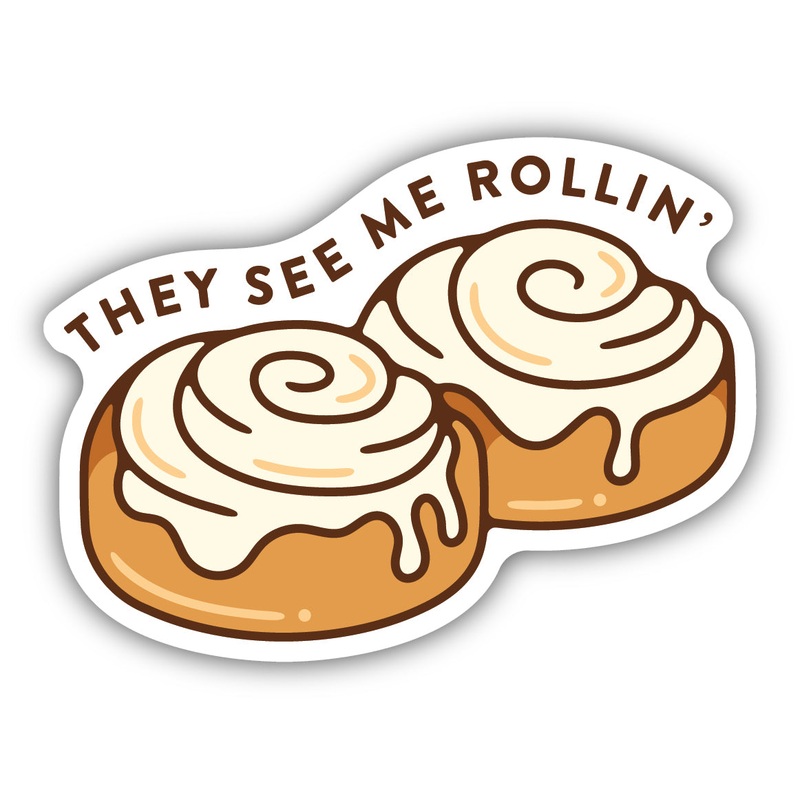 They See Me Rollin' Sticker 2380-LSTK