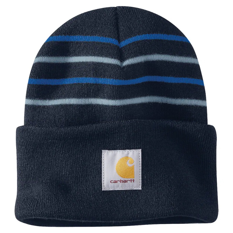 Men's Knit Stripe Beanie 106338