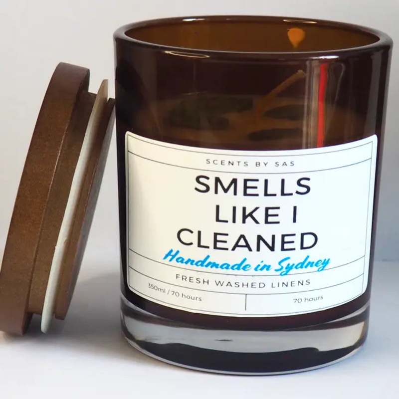 Smells Like I Cleaned Candle