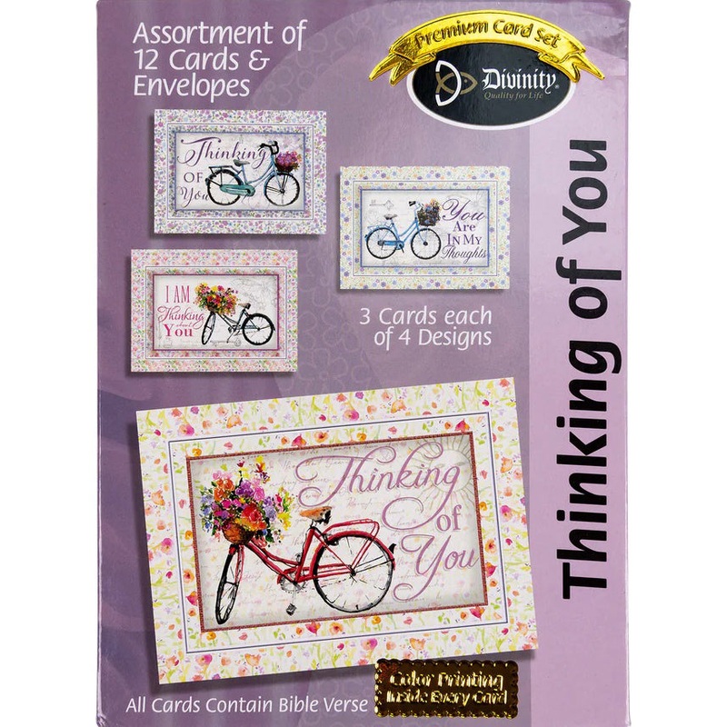 Thinking of You Bicycles Boxed Cards 28661N