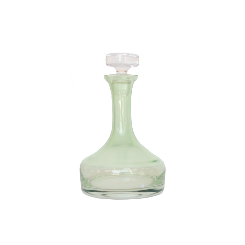 Estelle Colored Decanter Vogue in Mint Green