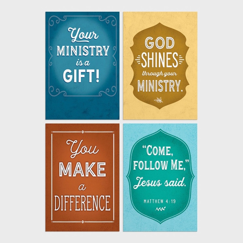 Ministry Appreciation Boxed Cards 12-Count J3357