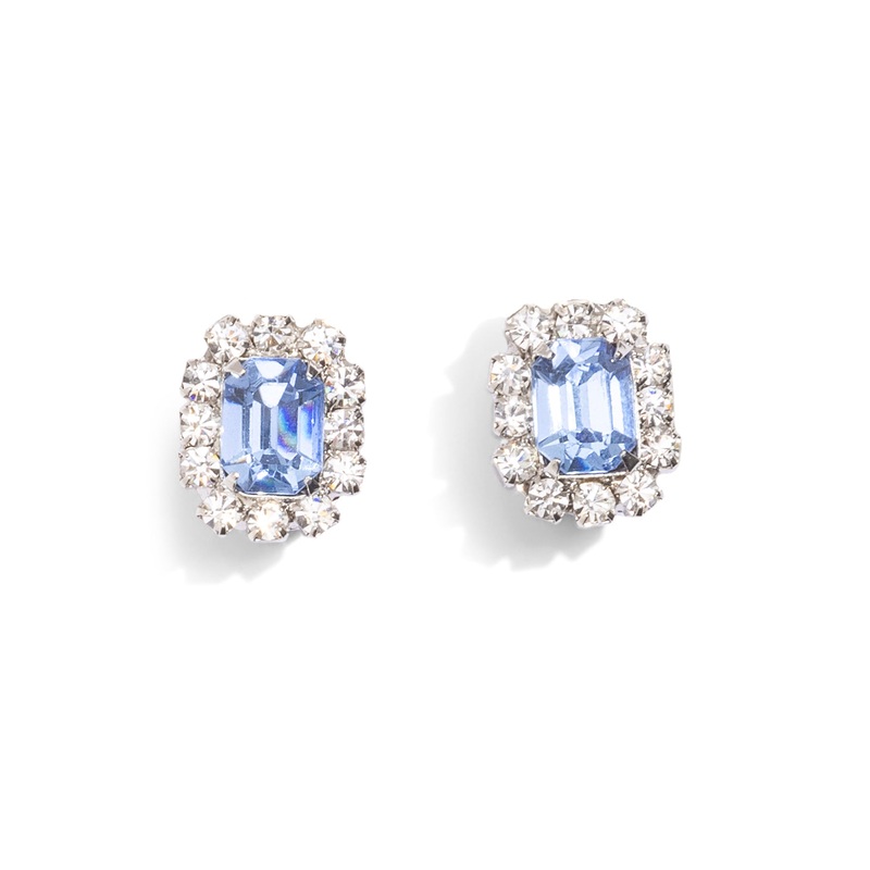 Tati Studs in Light Sapphire