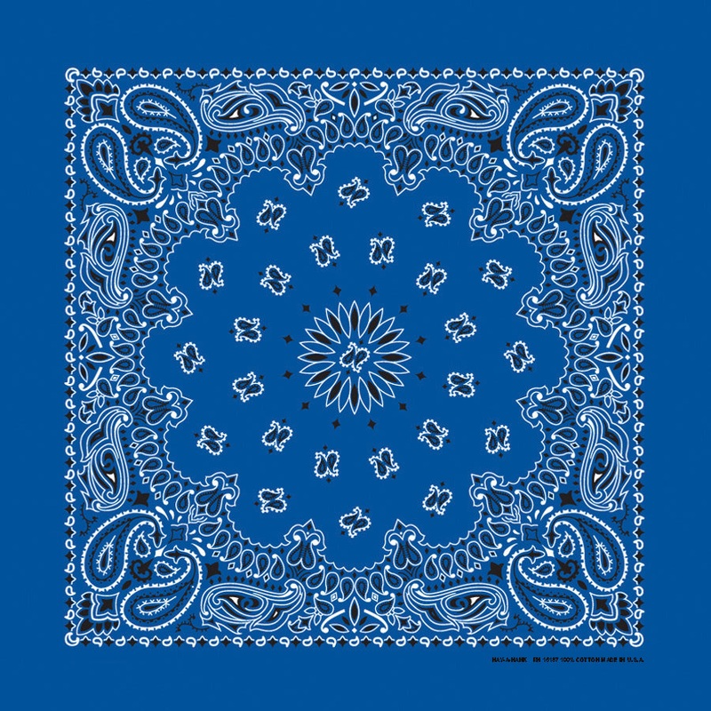 Traditional Paisley Handkerchief BandanaSee All Colors!