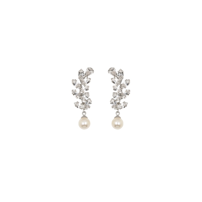 Verla Earrings in Crystal