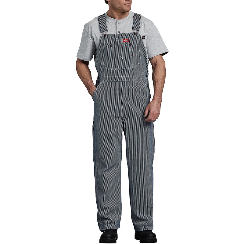 Men's Hickory Striped Bib Overalls 83297HS