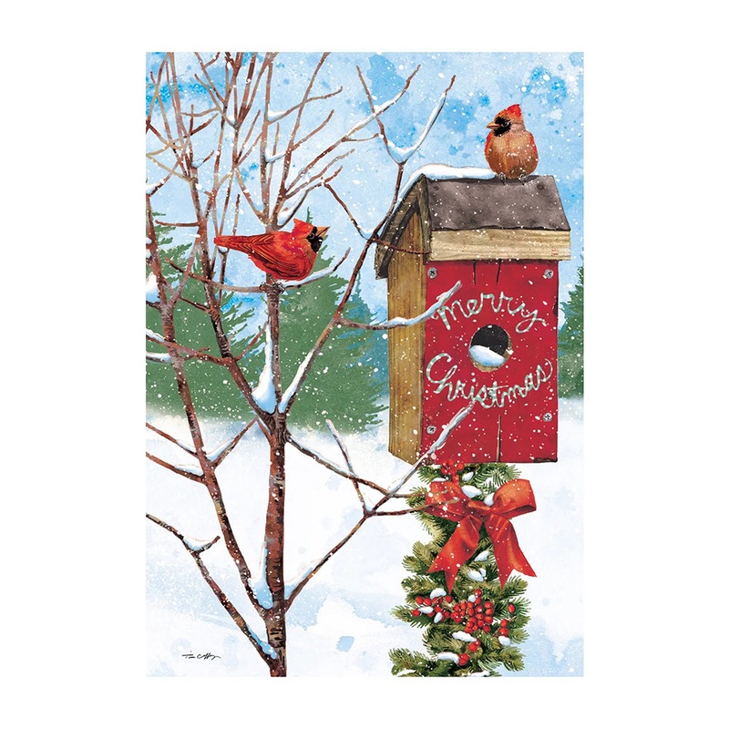 Merry Birdhouse Petite Christmas Boxed Cards 2004536