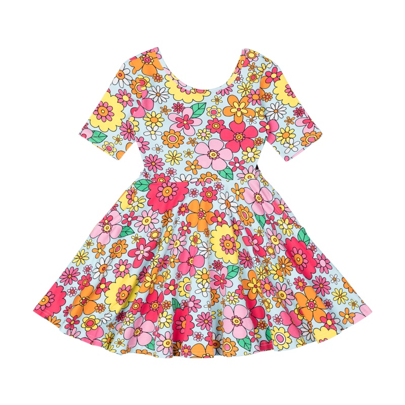Rock your baby notebook mabel waisted dress in floral