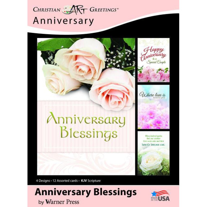 Anniversary Blessings Boxed Cards WPG9116